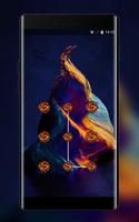 lock theme for one plus 6 abstract  wallpaper ポスター