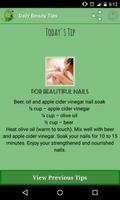 DAILY BEAUTY TIPS-poster