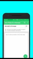 Auto Reply Bot - For WhatsApp تصوير الشاشة 2