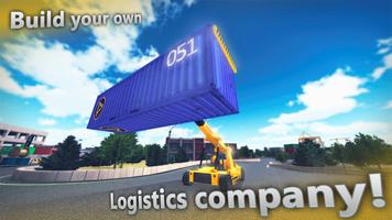 Logistics: Simulator Game الملصق