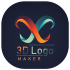 Logo Maker free - Logo Creator & 3D Logo Designer آئیکن
