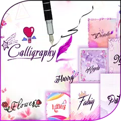 download calligraphy pens : caligrafia & logo maker APK