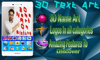 3D Logo Maker & 3D Text Creator App 2018 capture d'écran 2