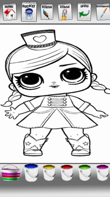 Lol Dolls Surprise Coloring