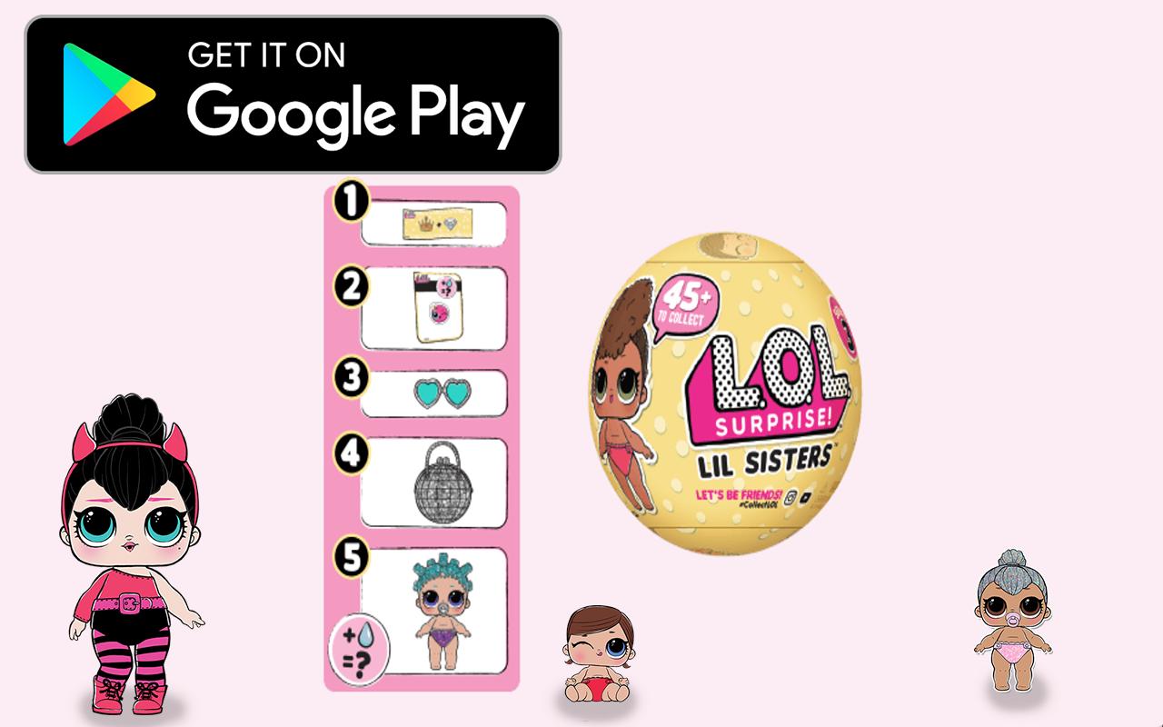 LOL Opening Super Games : Dolls Surprise Free Eggs for Android - APK