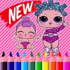 Lol Dolls Coloring Surprise Free ikona