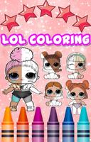 برنامه‌نما Lol Dolls Coloring Pages عکس از صفحه