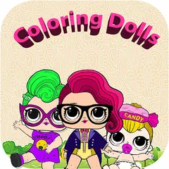 Lol dolls coloring book WOW APK download