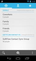 SoftFlows Contact Sync تصوير الشاشة 1