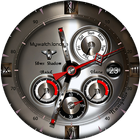 Silver Shadow  Watch Face icono