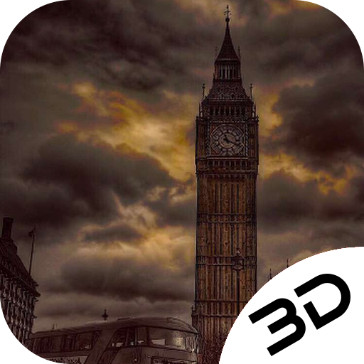London Big Ben Fog City Live 3D Wallpaper