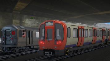 London kereta simulator 3D kereta bawah tanah screenshot 1