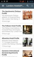 London Hotels Cartaz