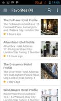 London Hotels captura de pantalla 1