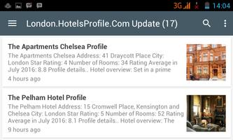London Hotels capture d'écran 2