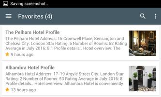 برنامه‌نما London Hotels عکس از صفحه