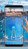 3D London Eye Ferris wheel Theme โปสเตอร์