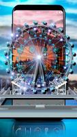 3D London Eye Ferris wheel Theme Ekran Görüntüsü 2