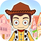 Cowboy Cartoon Monster Matches иконка