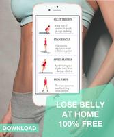 Lose belly fat in 2 weeks — EZFitness 포스터