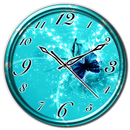 Cyan Clock Live Wallpaper APK