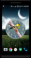 American Goldfinch Clock LWP Ekran Görüntüsü 1