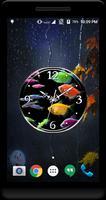 Aquarium Clock Live Wallpaper 截圖 2