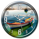 Boat Clock Live Wallpaper APK