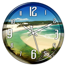 Beach Clock Live Wallpaper APK