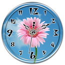 Gerberas Clock Live Wallpaper APK