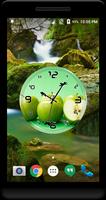Green Apple Clock Live WP Cartaz