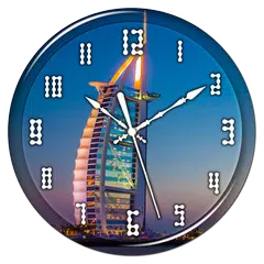 Dubai Clock Live Wallpaper
