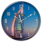 Dubai Clock Live Wallpaper icono