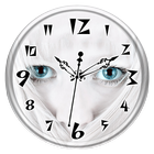Eyes Clock Live Wallpaper icono