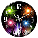 Firework Clock Live Wallpaper-APK