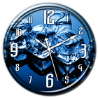 Ice Clock Live Wallpaper icono