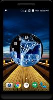Ice Clock Live Wallpaper स्क्रीनशॉट 1