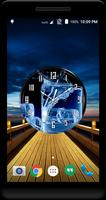 1 Schermata Ice Clock Live Wallpaper