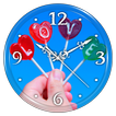 Lollipop Clock Live Wallpaper