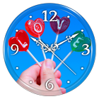 Lollipop Clock Live Wallpaper 아이콘