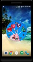 Lollipop Clock Live Wallpaper poster