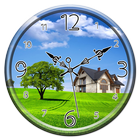 Nature Clock Live Wallpaper simgesi
