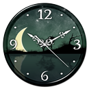 APK Night Sky Clock Live Wallpaper