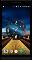 Night Sky Clock Live Wallpaper screenshot 3