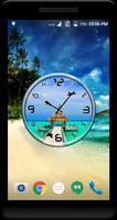 Paradise Clock Live Wallpaper ポスター