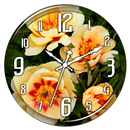 Peony Clock Live Wallpaper APK