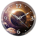 Planets Clock Live Wallpaper APK
