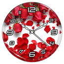 Rose Petals Clock Live WP APK