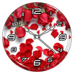 Rose Petals Clock Live WP
