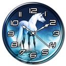 Unicorn Clock Live Wallpaper APK